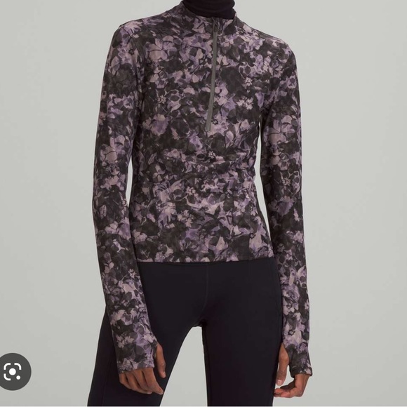 Anthropologie Tops - Lululemon Luxtreme Running Half Zip